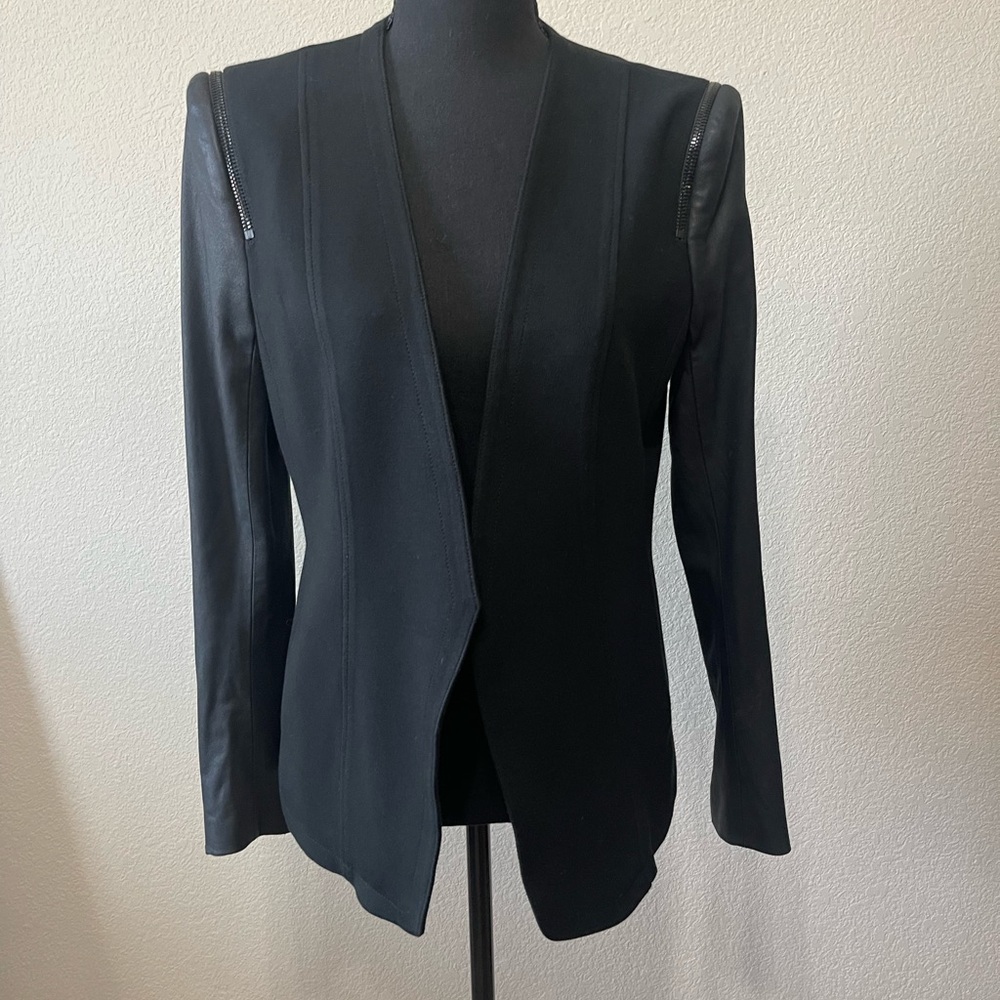 Theory Black Blazer, size M